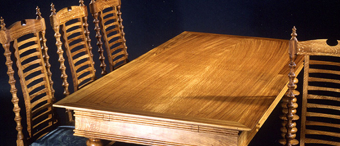 Woodturning furniture
